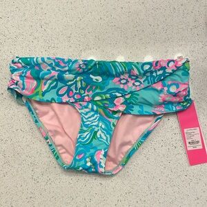 Lilly Pulitzer Laguoon Sarong Hipster Bottom